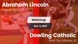 Matchup: Lincoln  vs. Dowling Catholic  2017