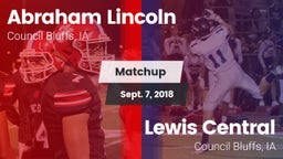 Matchup: Lincoln  vs. Lewis Central  2018