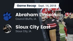 Recap: Abraham Lincoln  vs. Sioux City East  2018