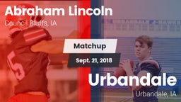 Matchup: Lincoln  vs. Urbandale  2018