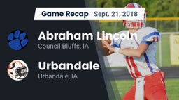 Recap: Abraham Lincoln  vs. Urbandale  2018
