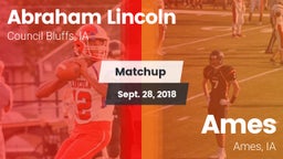Matchup: Lincoln  vs. Ames  2018