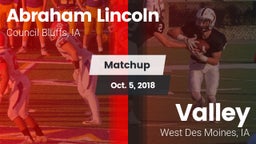Matchup: Lincoln  vs. Valley  2018