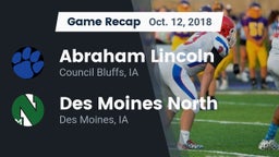 Recap: Abraham Lincoln  vs. Des Moines North  2018