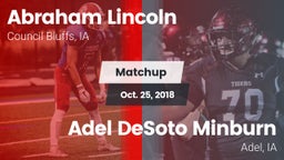 Matchup: Lincoln  vs. Adel DeSoto Minburn 2018