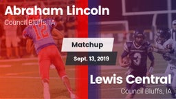 Matchup: Lincoln  vs. Lewis Central  2019