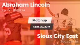 Matchup: Lincoln  vs. Sioux City East  2019