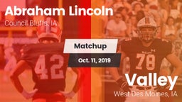 Matchup: Lincoln  vs. Valley  2019