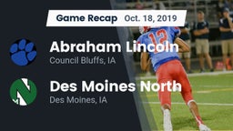 Recap: Abraham Lincoln  vs. Des Moines North  2019