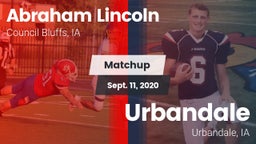 Matchup: Lincoln  vs. Urbandale  2020
