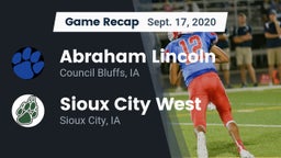 Recap: Abraham Lincoln  vs. Sioux City West   2020