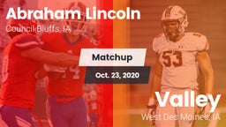 Matchup: Lincoln  vs. Valley  2020