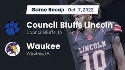 Recap: Council Bluffs Lincoln  vs. Waukee  2022