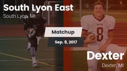 Matchup: South Lyon East vs. Dexter  2017