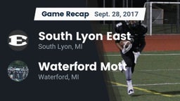 Recap: South Lyon East  vs. Waterford Mott 2017