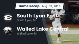 Recap: South Lyon East  vs. Walled Lake Central  2018