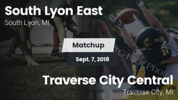Matchup: South Lyon East vs. Traverse City Central  2018