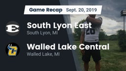 Recap: South Lyon East  vs. Walled Lake Central  2019