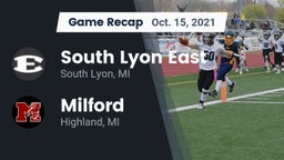 Recap: South Lyon East  vs. Milford  2021