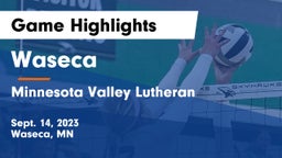 Waseca  vs Minnesota Valley Lutheran  Game Highlights - Sept. 14, 2023