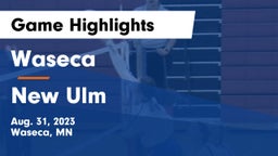 Waseca  vs New Ulm  Game Highlights - Aug. 31, 2023