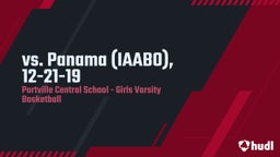 Highlight of vs. Panama (IAABO), 12-21-19