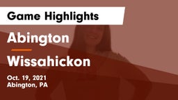 Abington  vs Wissahickon  Game Highlights - Oct. 19, 2021