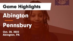 Abington  vs Pennsbury  Game Highlights - Oct. 20, 2022