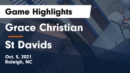 Grace Christian  vs St Davids Game Highlights - Oct. 5, 2021