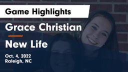 Grace Christian  vs New Life Game Highlights - Oct. 4, 2022