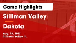 Stillman Valley  vs Dakota Game Highlights - Aug. 28, 2019
