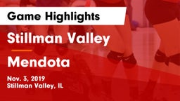 Stillman Valley  vs Mendota  Game Highlights - Nov. 3, 2019