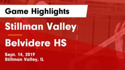 Stillman Valley  vs Belvidere HS Game Highlights - Sept. 14, 2019