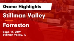 Stillman Valley  vs Forreston  Game Highlights - Sept. 14, 2019