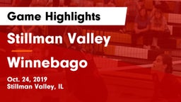 Stillman Valley  vs Winnebago  Game Highlights - Oct. 24, 2019
