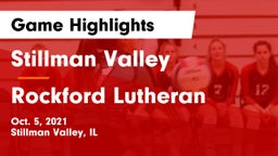 Stillman Valley  vs Rockford Lutheran Game Highlights - Oct. 5, 2021
