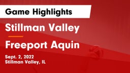 Stillman Valley  vs Freeport Aquin Game Highlights - Sept. 2, 2022