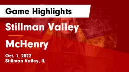 Stillman Valley  vs McHenry  Game Highlights - Oct. 1, 2022