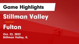 Stillman Valley  vs Fulton  Game Highlights - Oct. 22, 2022