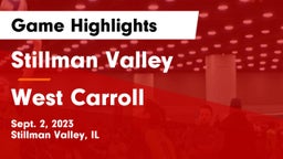Stillman Valley  vs West Carroll  Game Highlights - Sept. 2, 2023