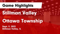 Stillman Valley  vs Ottawa Township  Game Highlights - Sept. 9, 2023