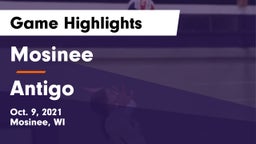 Mosinee  vs Antigo Game Highlights - Oct. 9, 2021