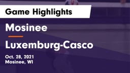 Mosinee  vs Luxemburg-Casco  Game Highlights - Oct. 28, 2021