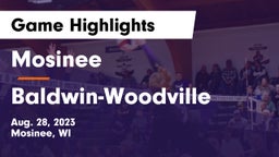 Mosinee  vs Baldwin-Woodville  Game Highlights - Aug. 28, 2023