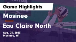 Mosinee  vs Eau Claire North  Game Highlights - Aug. 25, 2023