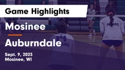 Mosinee  vs Auburndale Game Highlights - Sept. 9, 2023