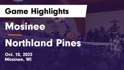 Mosinee  vs Northland Pines  Game Highlights - Oct. 10, 2023