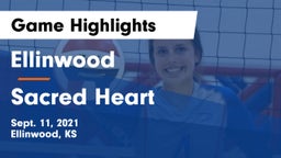 Ellinwood  vs Sacred Heart  Game Highlights - Sept. 11, 2021