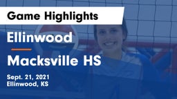 Ellinwood  vs Macksville HS Game Highlights - Sept. 21, 2021