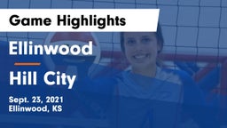 Ellinwood  vs Hill City  Game Highlights - Sept. 23, 2021